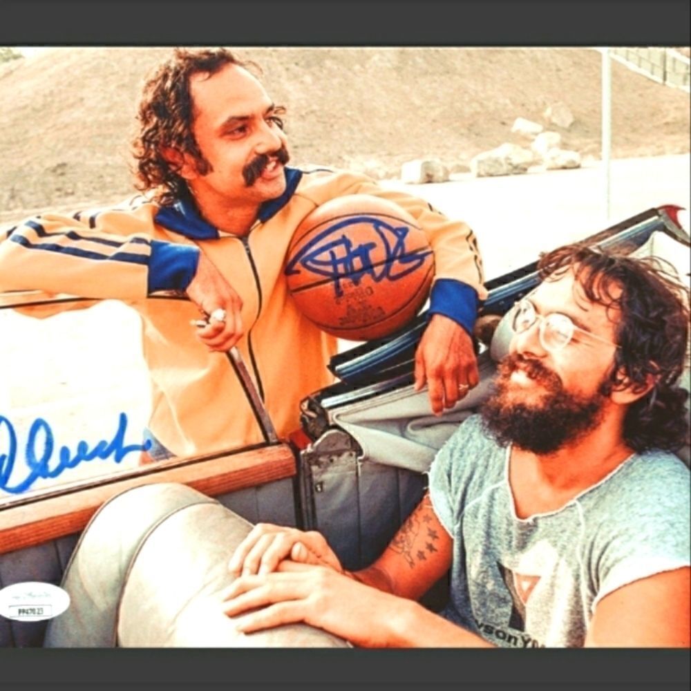 Cheech and Chong Autographed 8" x 10" Photo